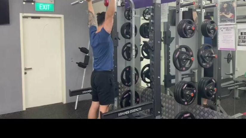 BARBELL OVERHEAD PRESS